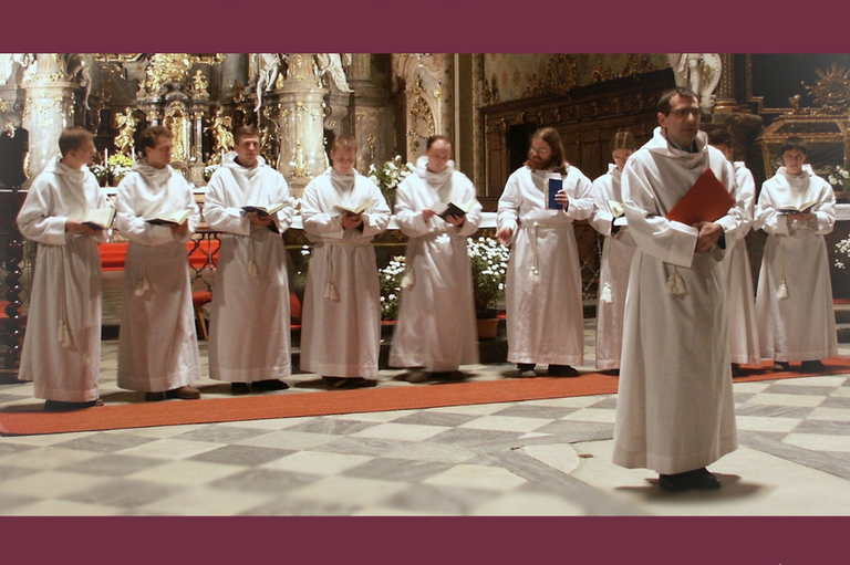 Koncert gregoriánské scholy