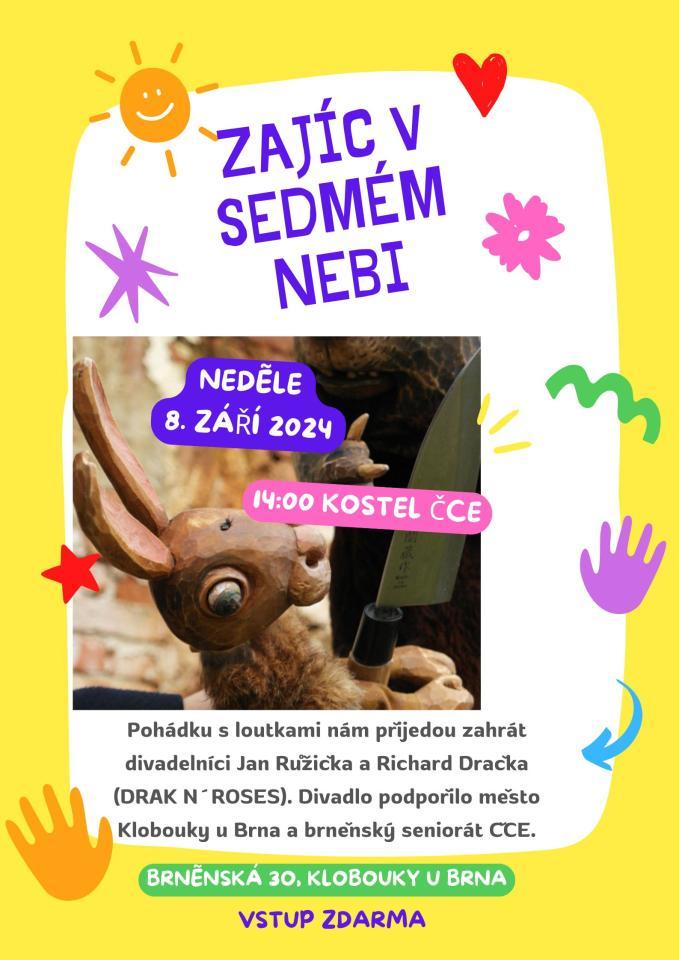 Zajíc v sedmém nebi - loutkové divadelní představení