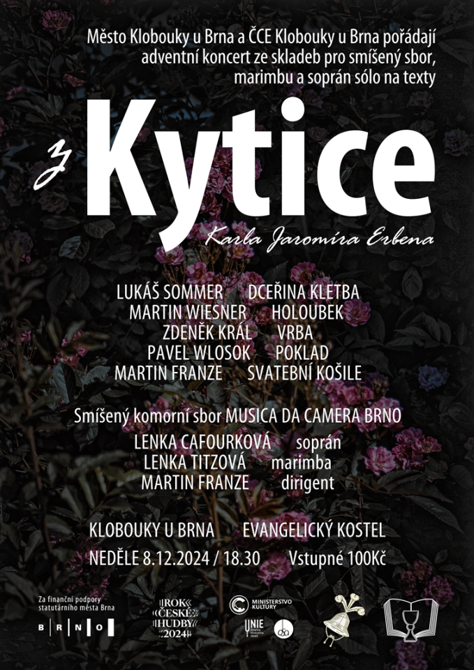 Kytice koncert Musica da Camera Brno